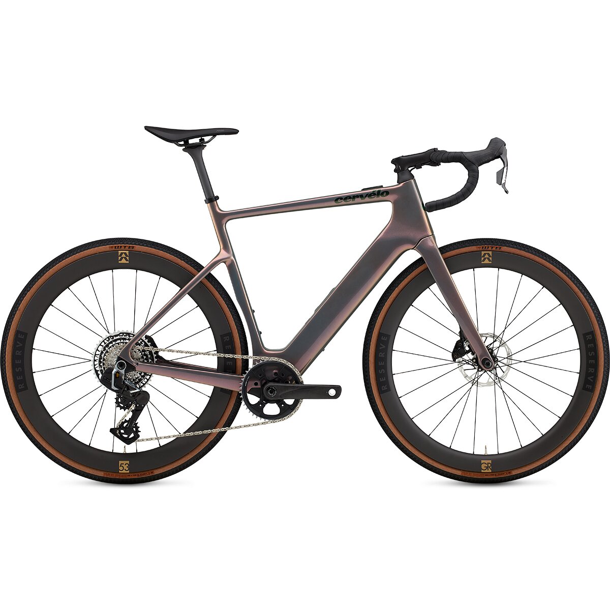 Image of Cervelo Rouvida Force XPLR AXS Gravel E-Bike Sulfur, SM