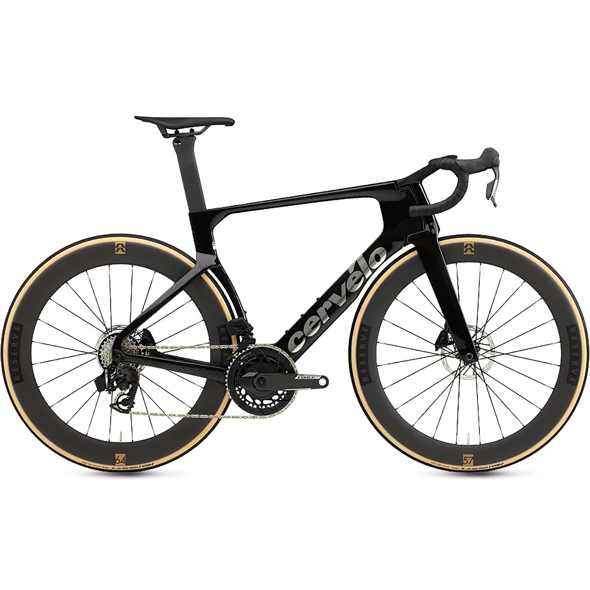 Image of Cervelo S5 Force AXS Road Bike Five Black, 61