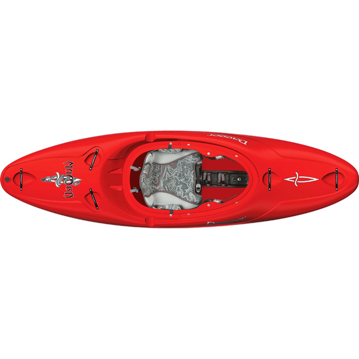 Color:Red:Dagger Mamba 8.1 Kayak