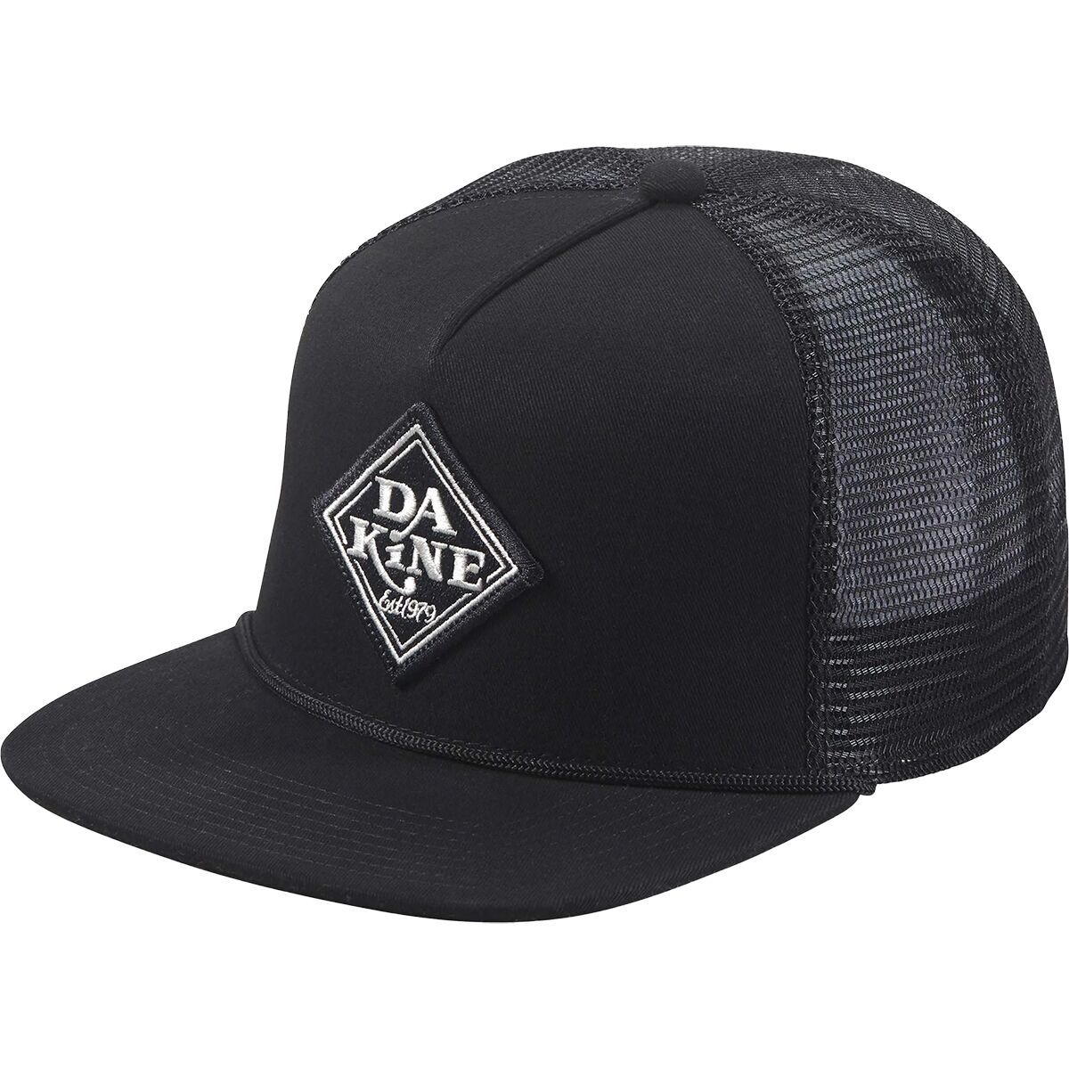 DAKINE Classic Diamond Trucker Hat Black, One Size