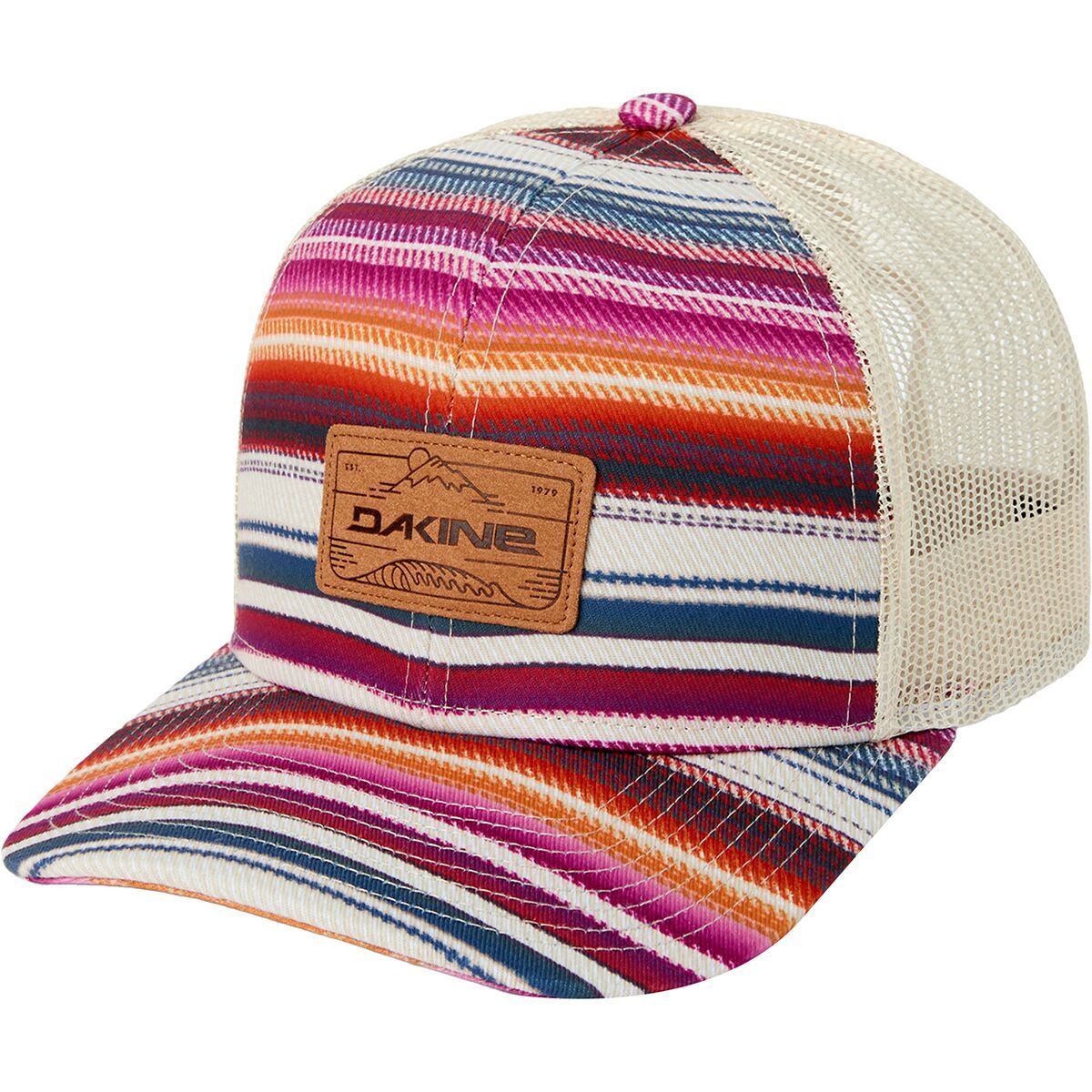 Image of DAKINE Peak To Peak Trucker Hat Blanket Stripe, One Size