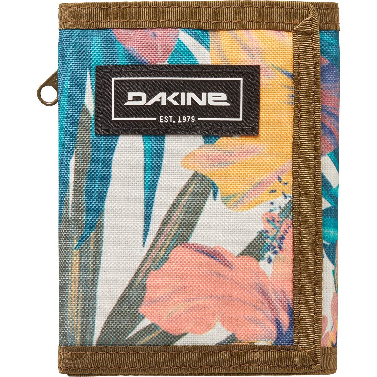 DAKINE Vert Rail Tri-Fold Wallet - Men's White Tropidelic, One Size