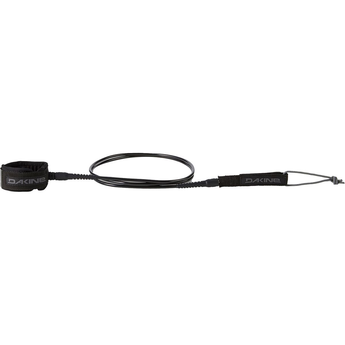 Image of DAKINE Kainui Team Surfboard Leash Irons Black, 6ft x 1/4in