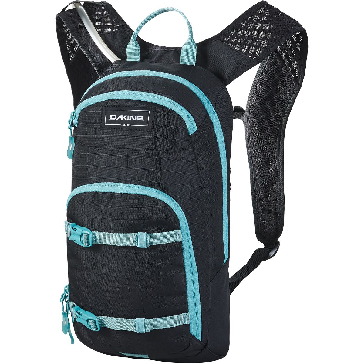 Image of DAKINE Session 8L Bike Hydration Backpack Black/Moss, One Size