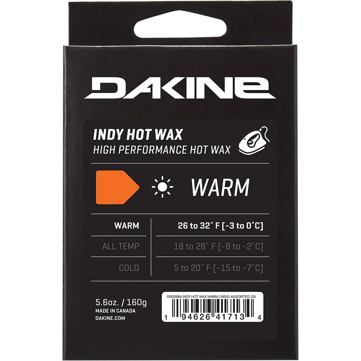 Image of DAKINE 5.6oz Indy Hot Wax Warm, One Size