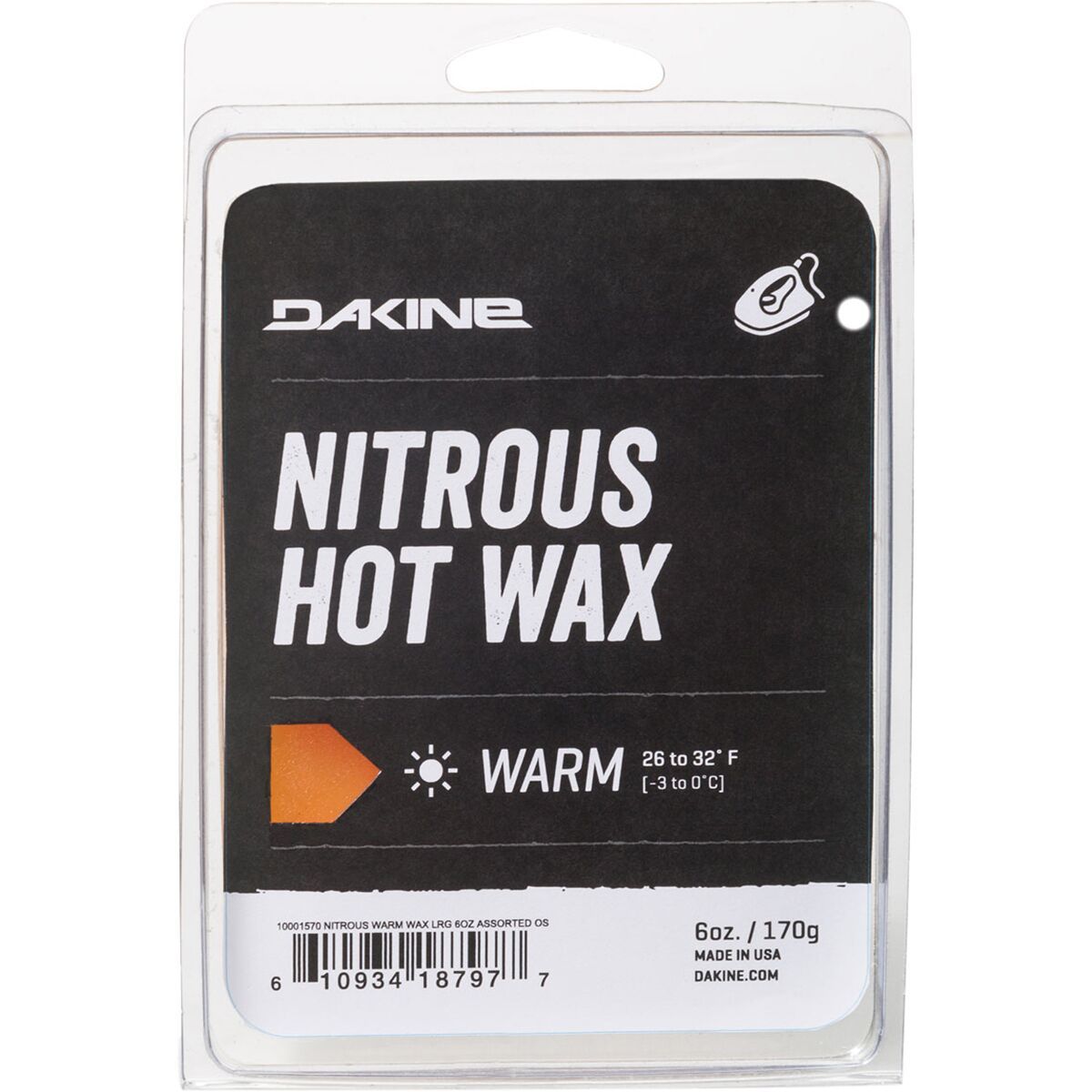 Image of DAKINE 6oz Nitrous Wax Warm, One Size