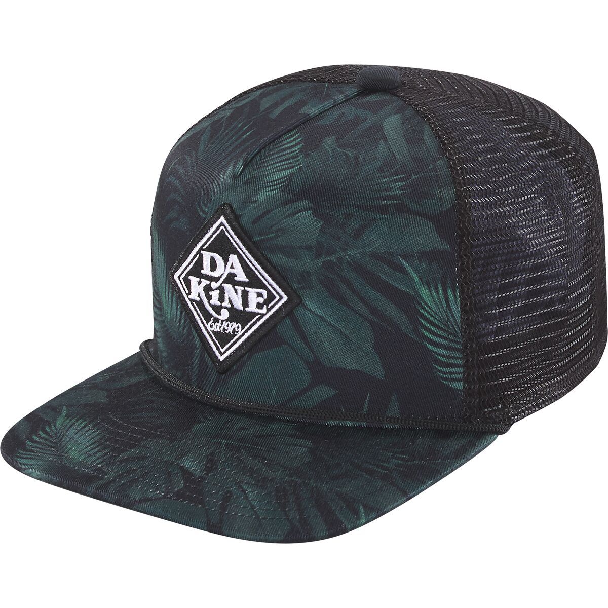 DAKINE Classic Diamond Trucker Eco Hat Night Tropical, One Size