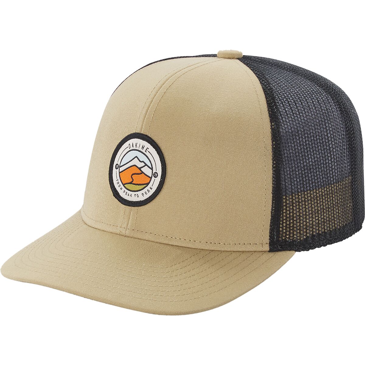DAKINE Twin Peaks Eco Trucker Hat Khaki, One Size