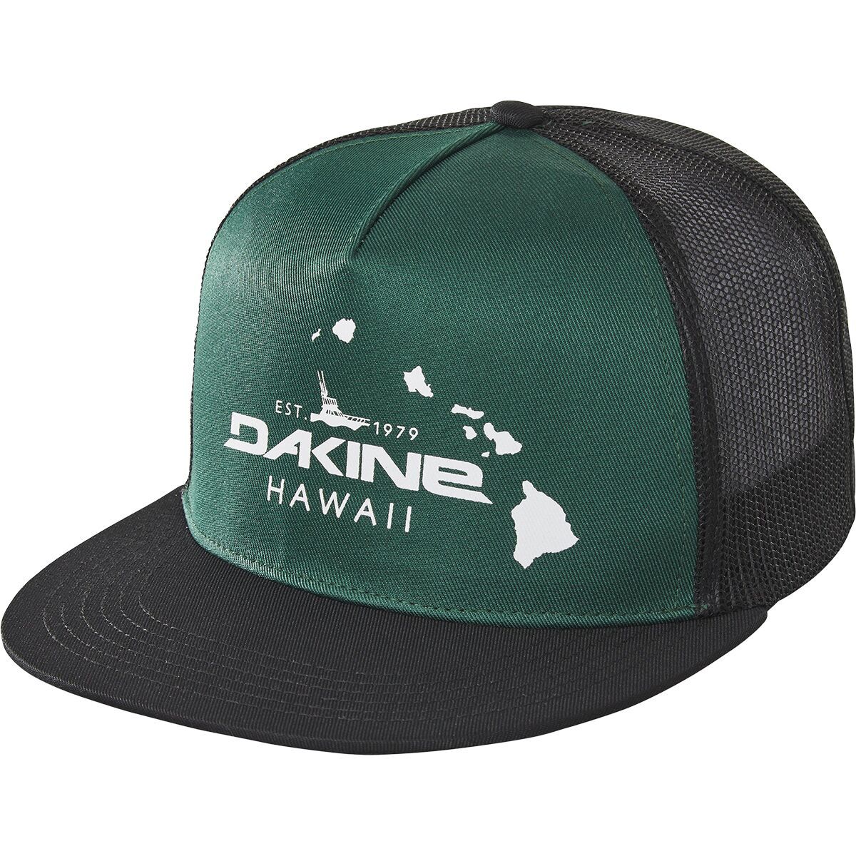 Image of DAKINE Offshore Flat Bill Trucker University Green, One Size