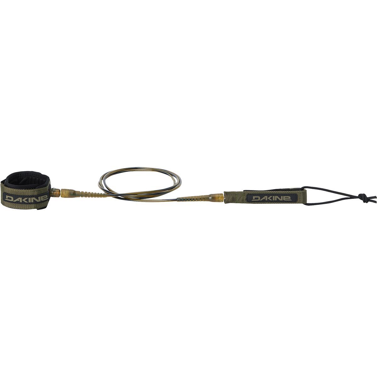Image of DAKINE Procomp Leash - 5ft x 3/16in Dark Olive, One Size