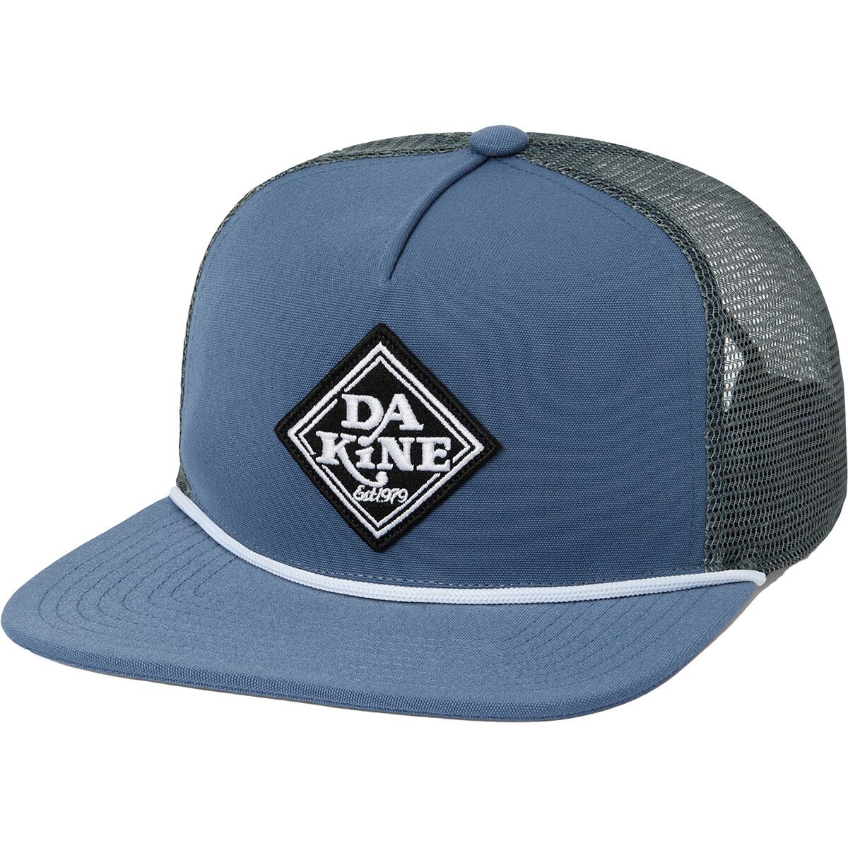 Image of DAKINE Classic Diamond Trucker Hat Vintage Indigo, One Size