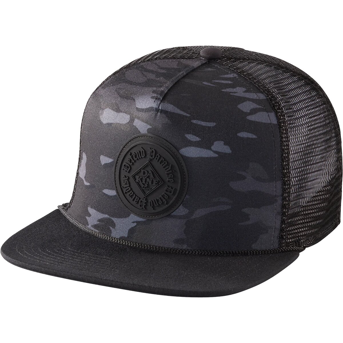 Image of DAKINE Classic Paradise Trucker Black Vintage Camo, One Size