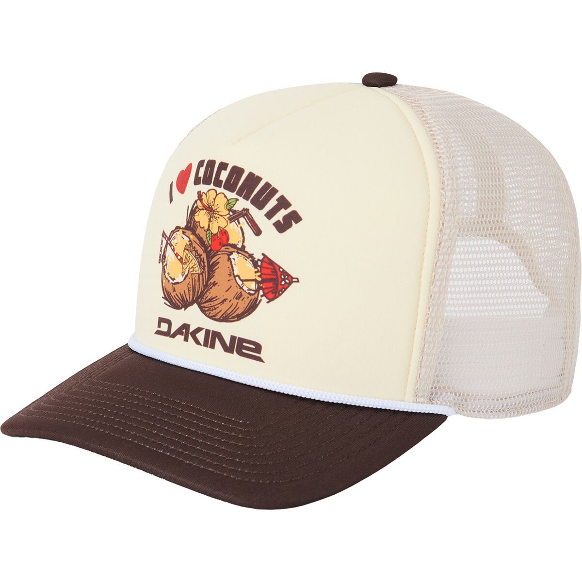 Image of DAKINE Vacation Trucker Hat Coconuts, One Size