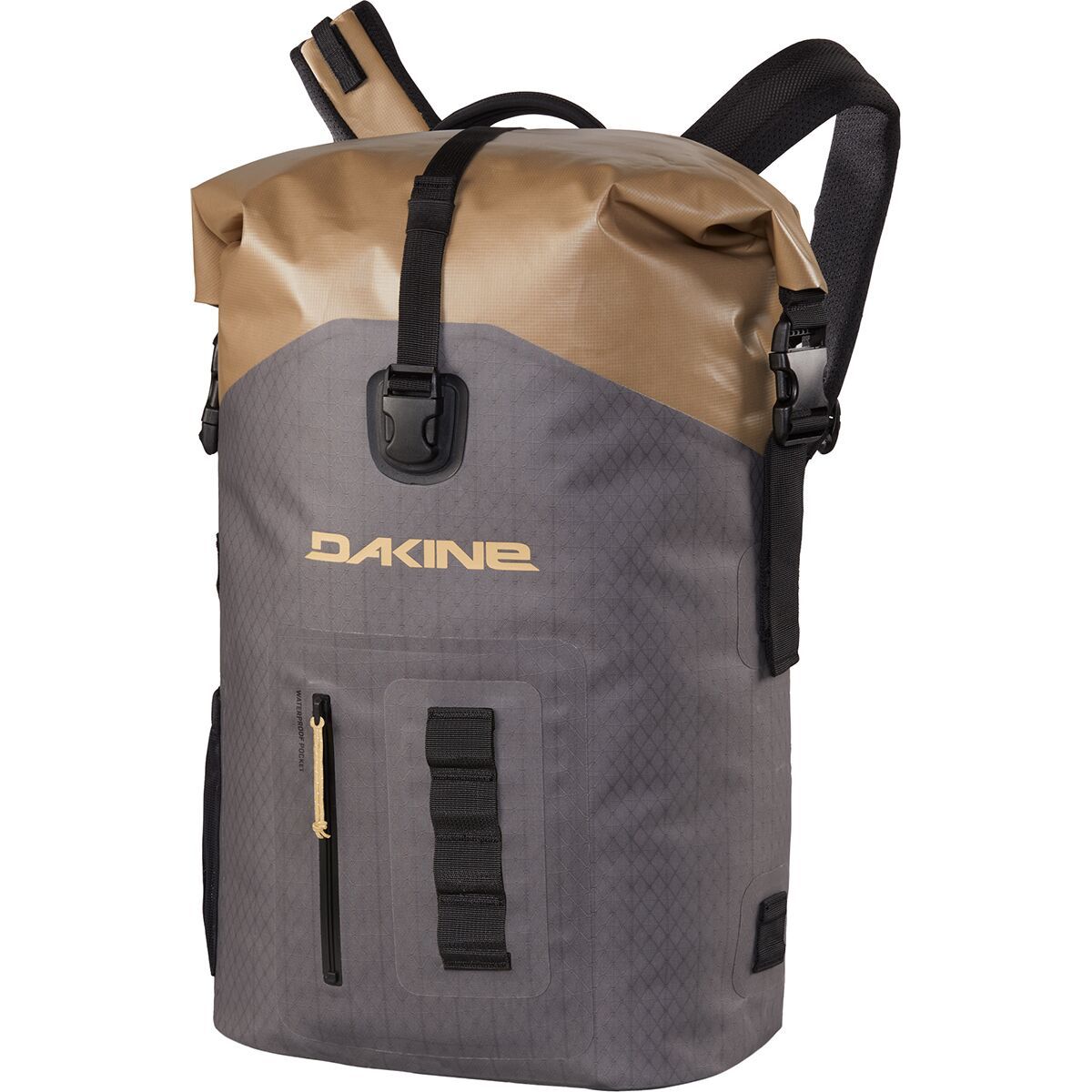 DAKINE Cyclone Wet/Dry Rolltop 34L Pack Castlerock/Stone, One Size