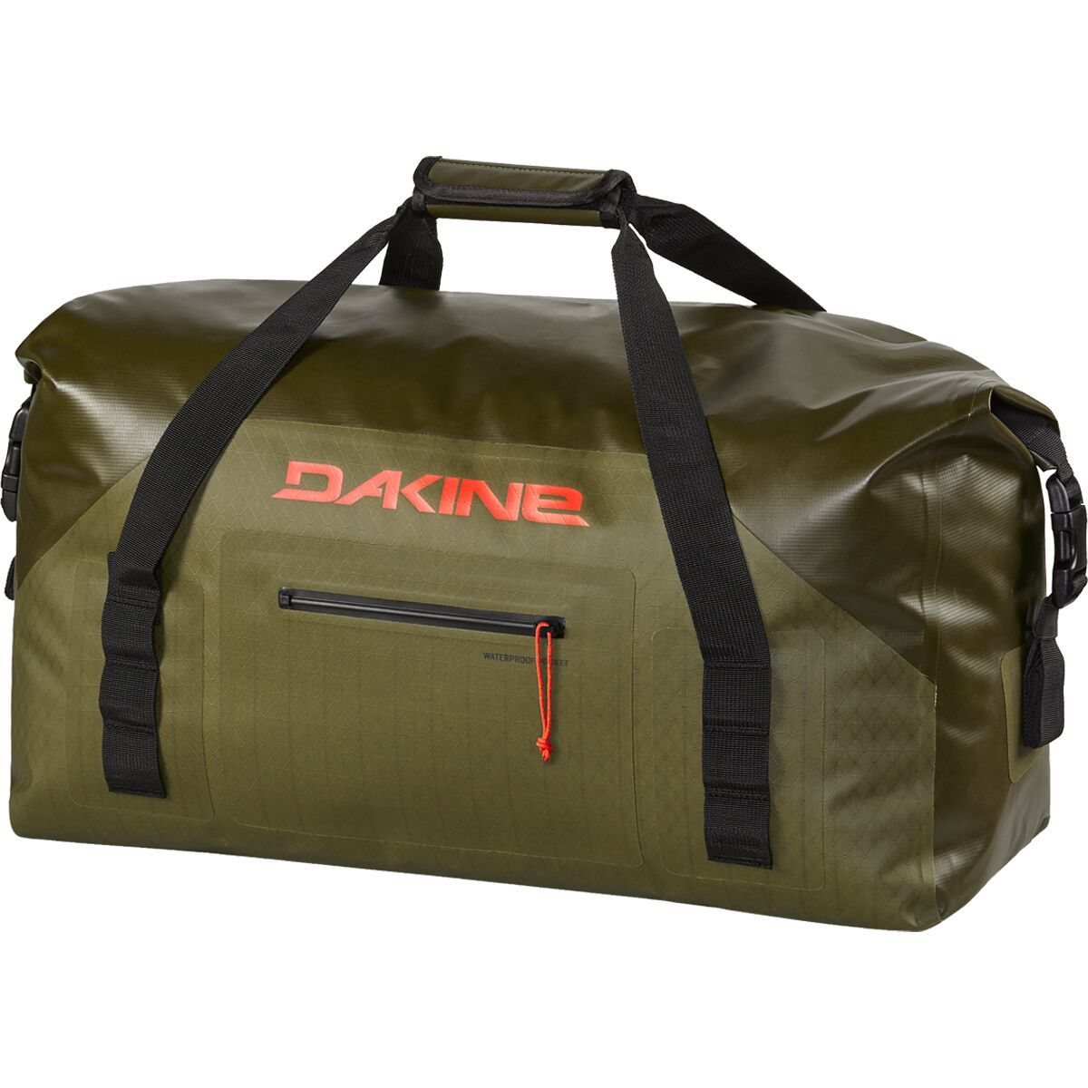DAKINE Cyclone Wet/Dry Rolltop 60L Duffel Dark Olive, One Size
