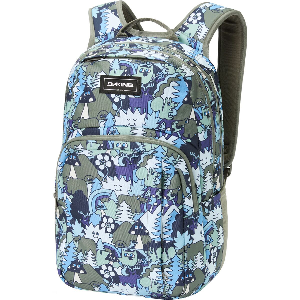 DAKINE Campus M 25L Backpack Whimsical Forest, One Size