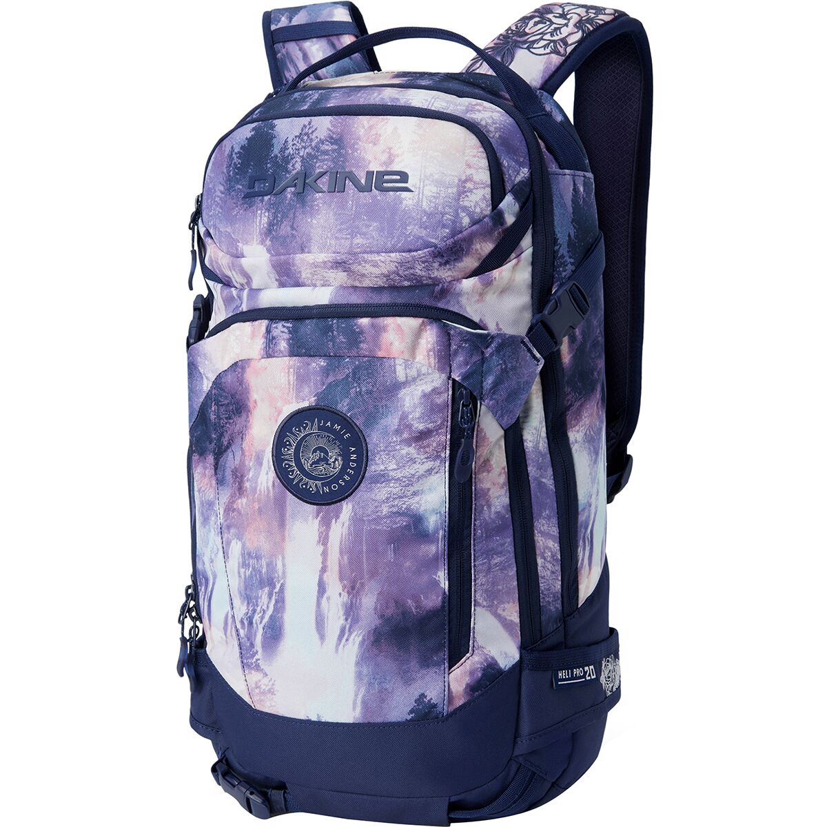DAKINE DAKINE Team Heli Pro Jamie Anderson 20L Backpack - Women's Anderson Waterfall, One Size