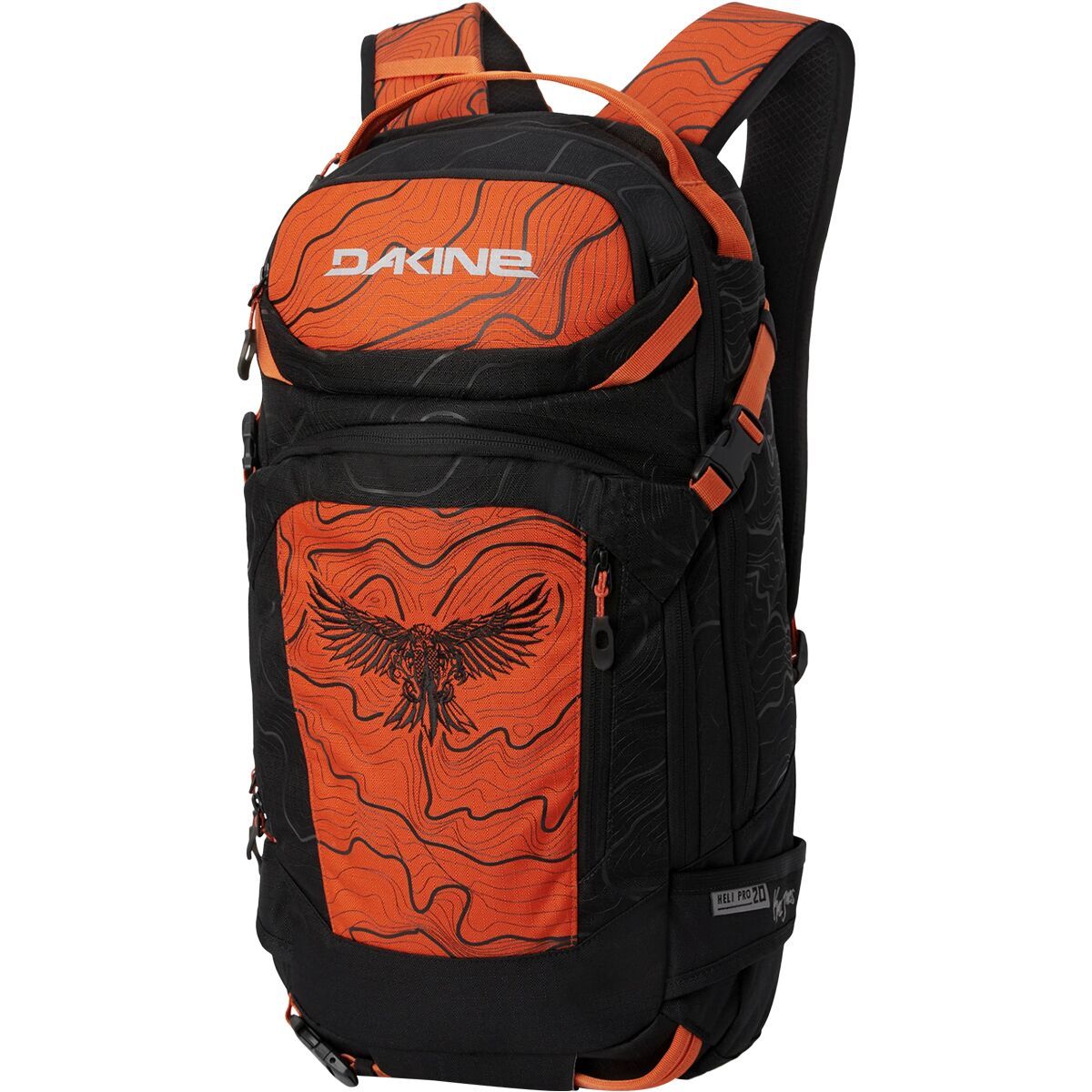 DAKINE Team Heli Pro 20L Kai Jones Backpack Jones Pureed Pumpkin, One Size