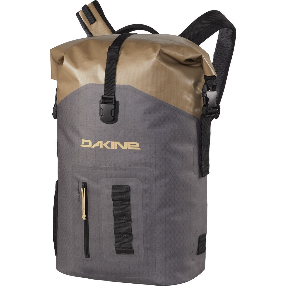 DAKINE Cyclone Wet/Dry Rolltop 34L Pack Castlerock/Stone, One Size