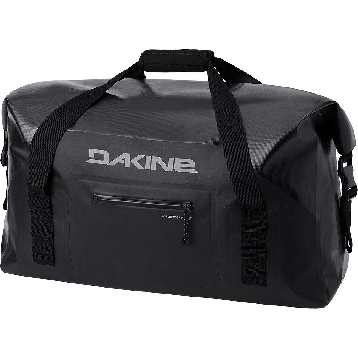 Image of DAKINE Cyclone Wet/Dry Rolltop 60L Duffel Black, One Size