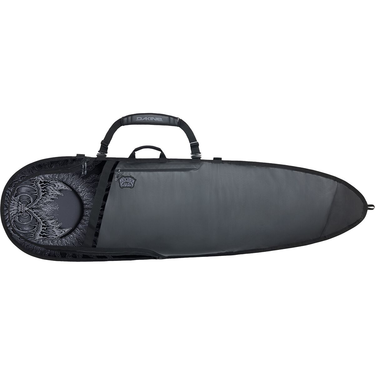 Image of DAKINE x Mayhem Daylight Deluxe Thruster Surfboard Bag Mayhem Black, 6ft 0in