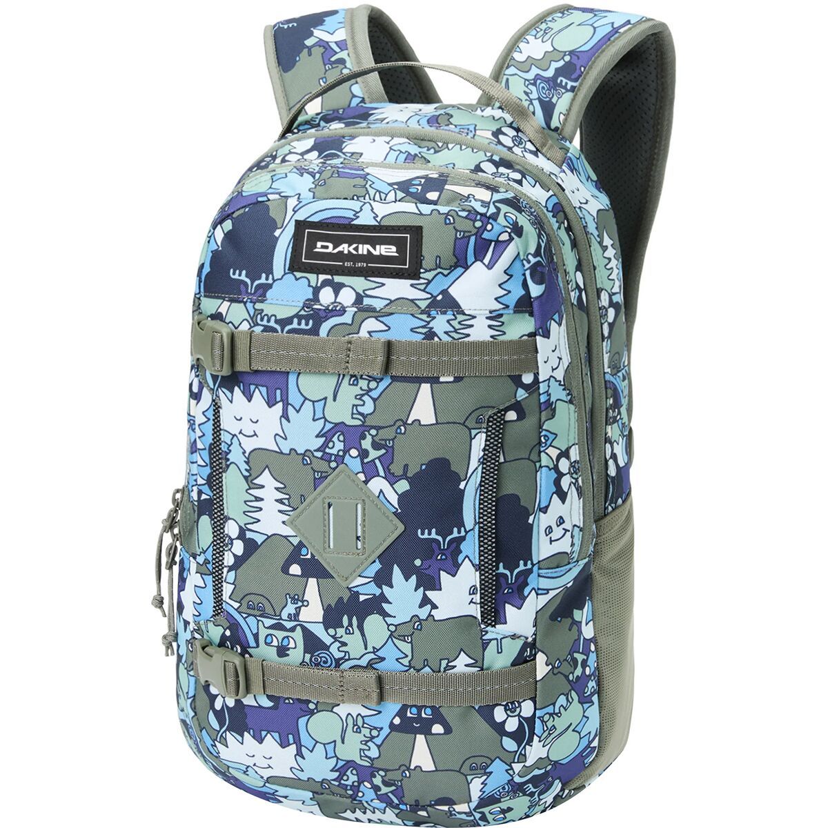 DAKINE Mission 18L Pack - Kids' Whimsical Forest, One Size