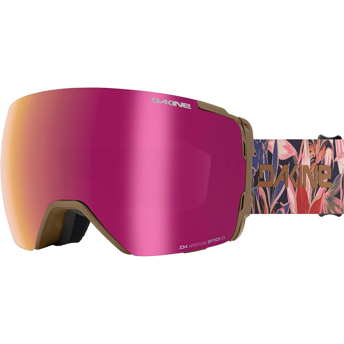 Image of DAKINE Domain Goggles Dark Stargazer/Rose Mirror/Storm Yellow, One Size
