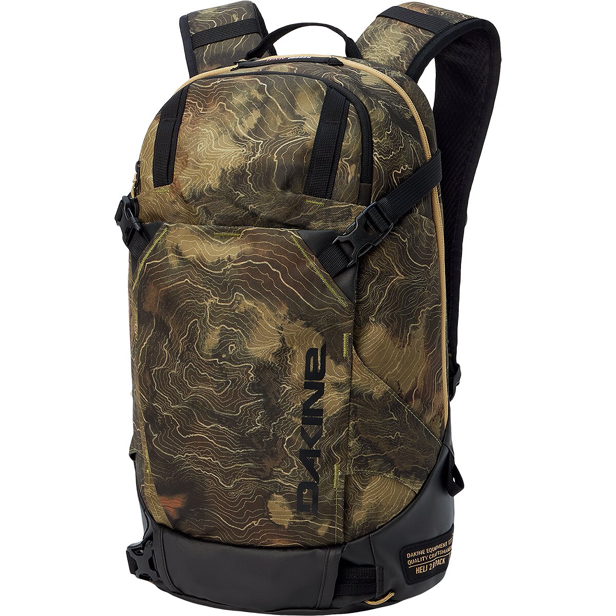 Image of DAKINE Heli 2.0 12L Backpack Earth Topo, One Size