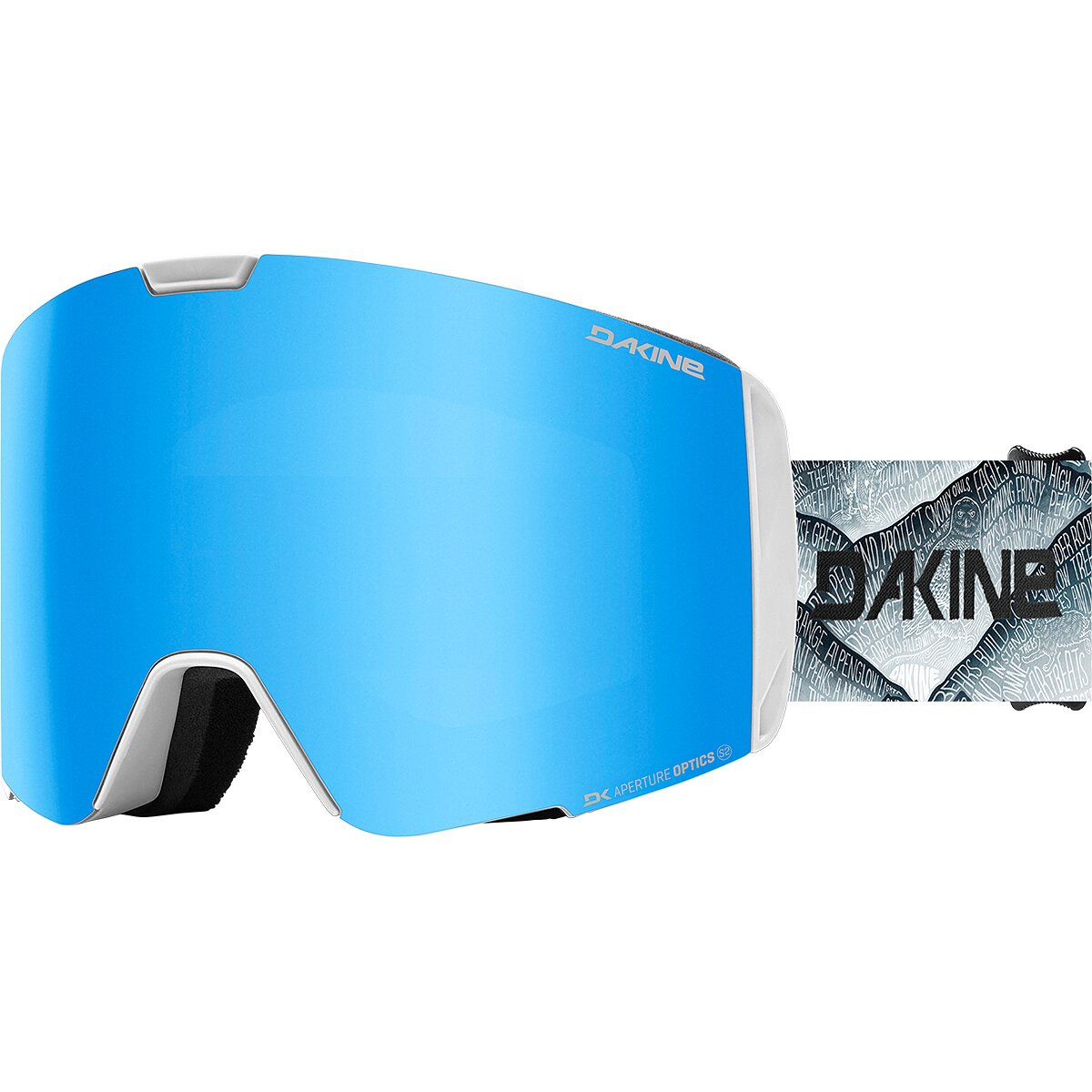 Image of DAKINE Sector Snow Goggle Kingdom Mountains/Blue Mirror, One Size