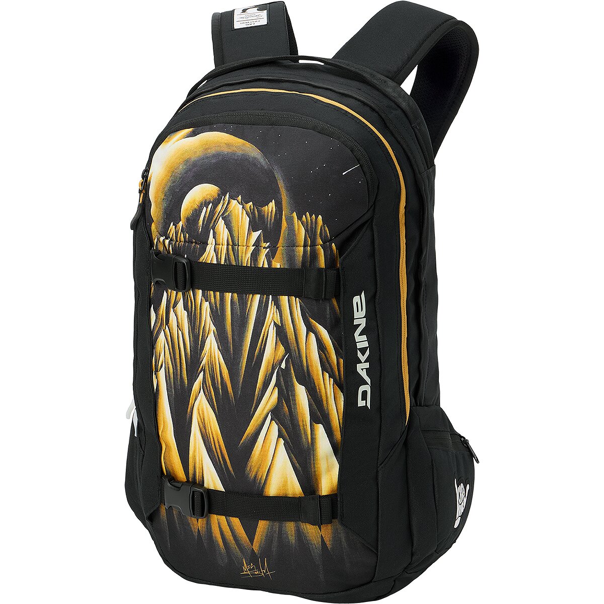 Image of DAKINE Team Mission Backpack 25L Karl Fostvedt Fostvedt Mountains, One Size