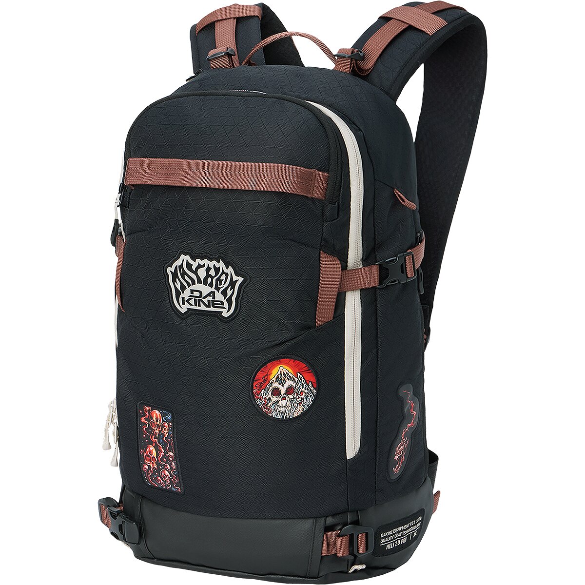 Image of DAKINE Heli 2.0 Pro 26L Backpack Mayhem Black/Marron/Griffin, Regular