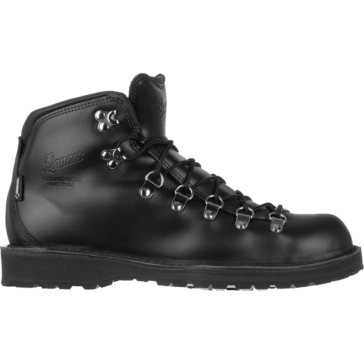 Image of Danner Mountain Pass GTX Wide Boot - Men's Black Glace, 11.5