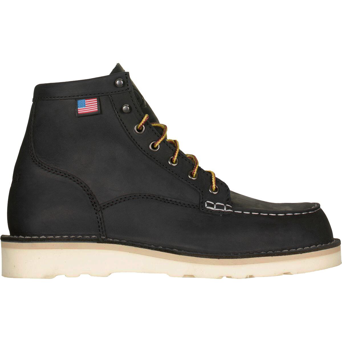 Image of Danner Bull Run Moc Toe Boot - Men's Black, 10.5