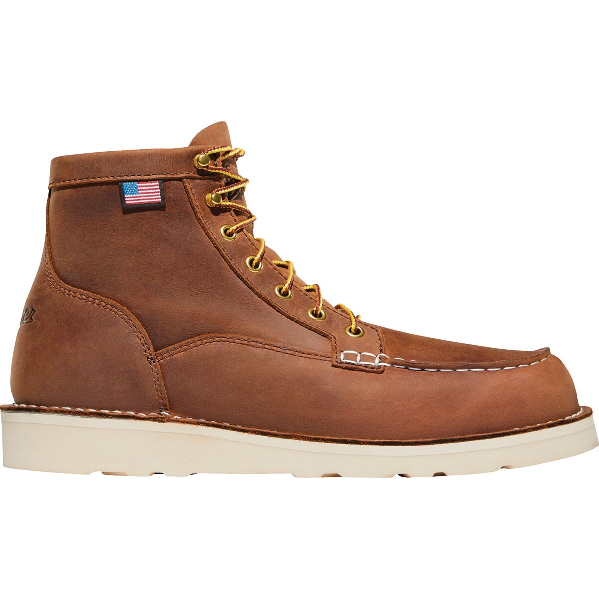 Image of Danner Bull Run Moc Toe Boot - Men's Tobacco, 11.5