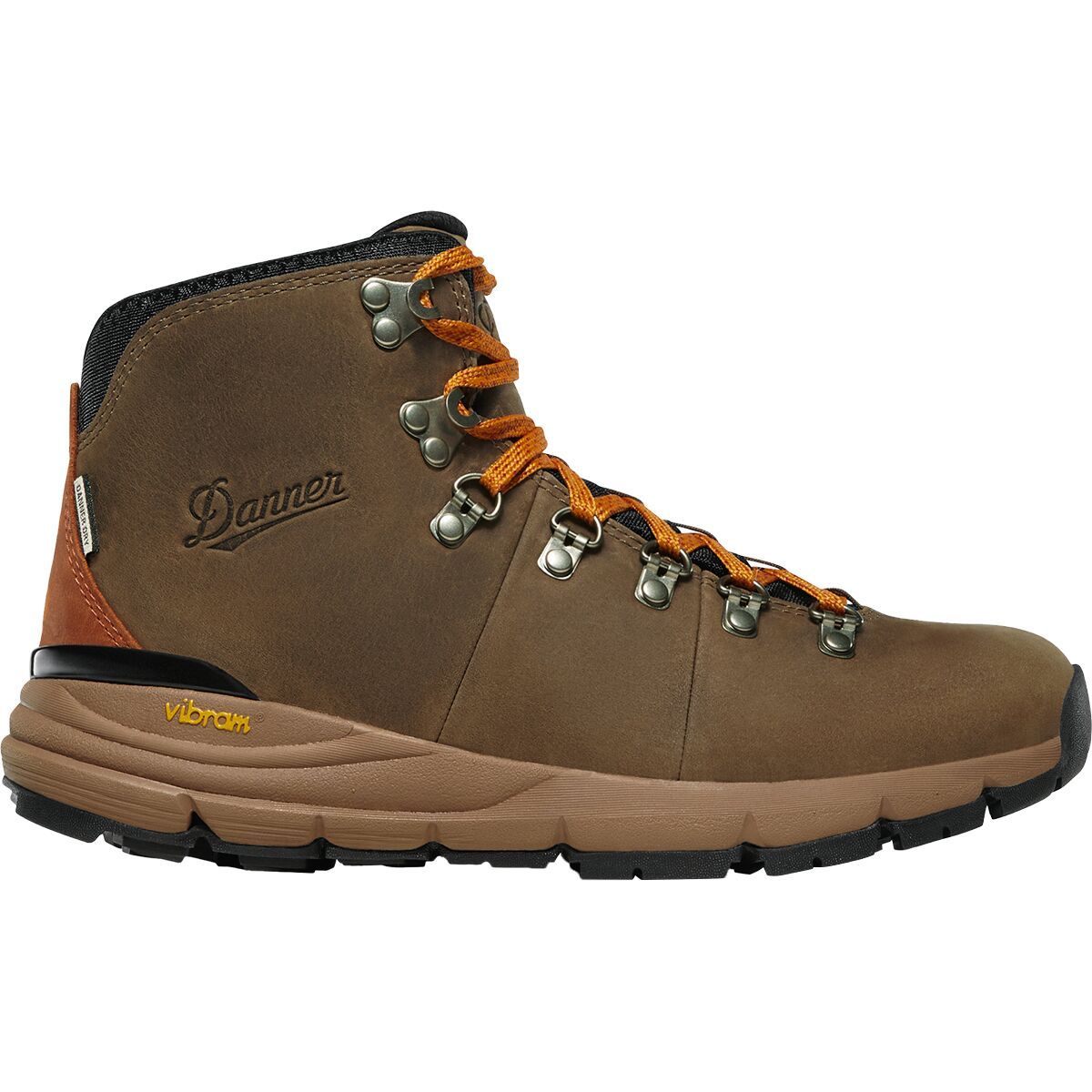 Image of Danner Mountain 600 Full-Grain Leather Hiking Boot - Men's Chocolate Chip/Golden Oak, 8.5