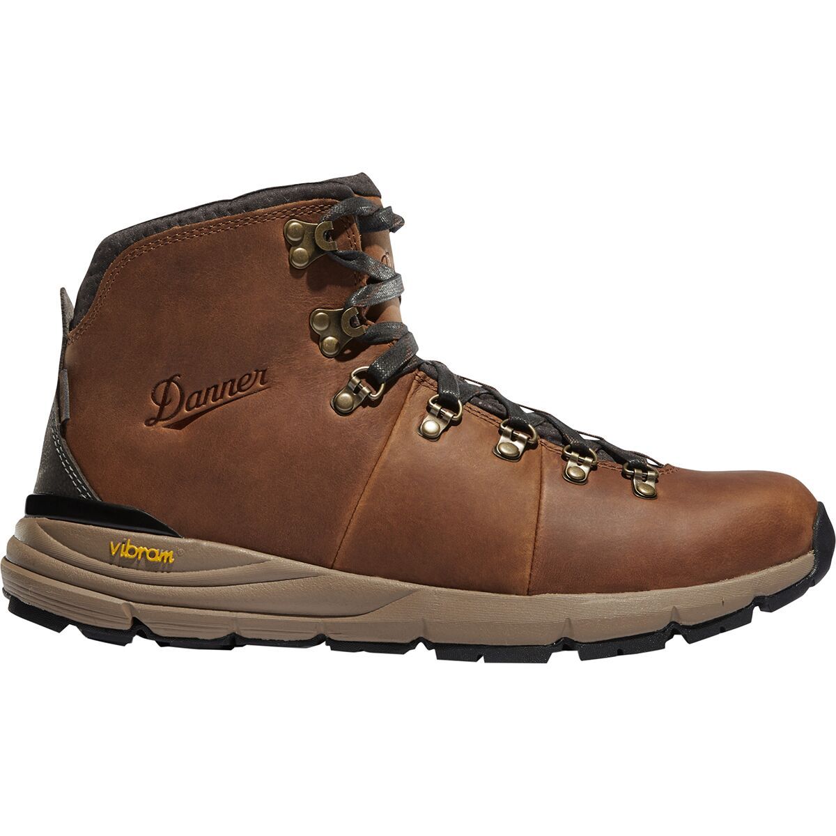 Image of Danner Mountain 600 Full-Grain Leather Hiking Boot - Men's Rich Brown, 11.5