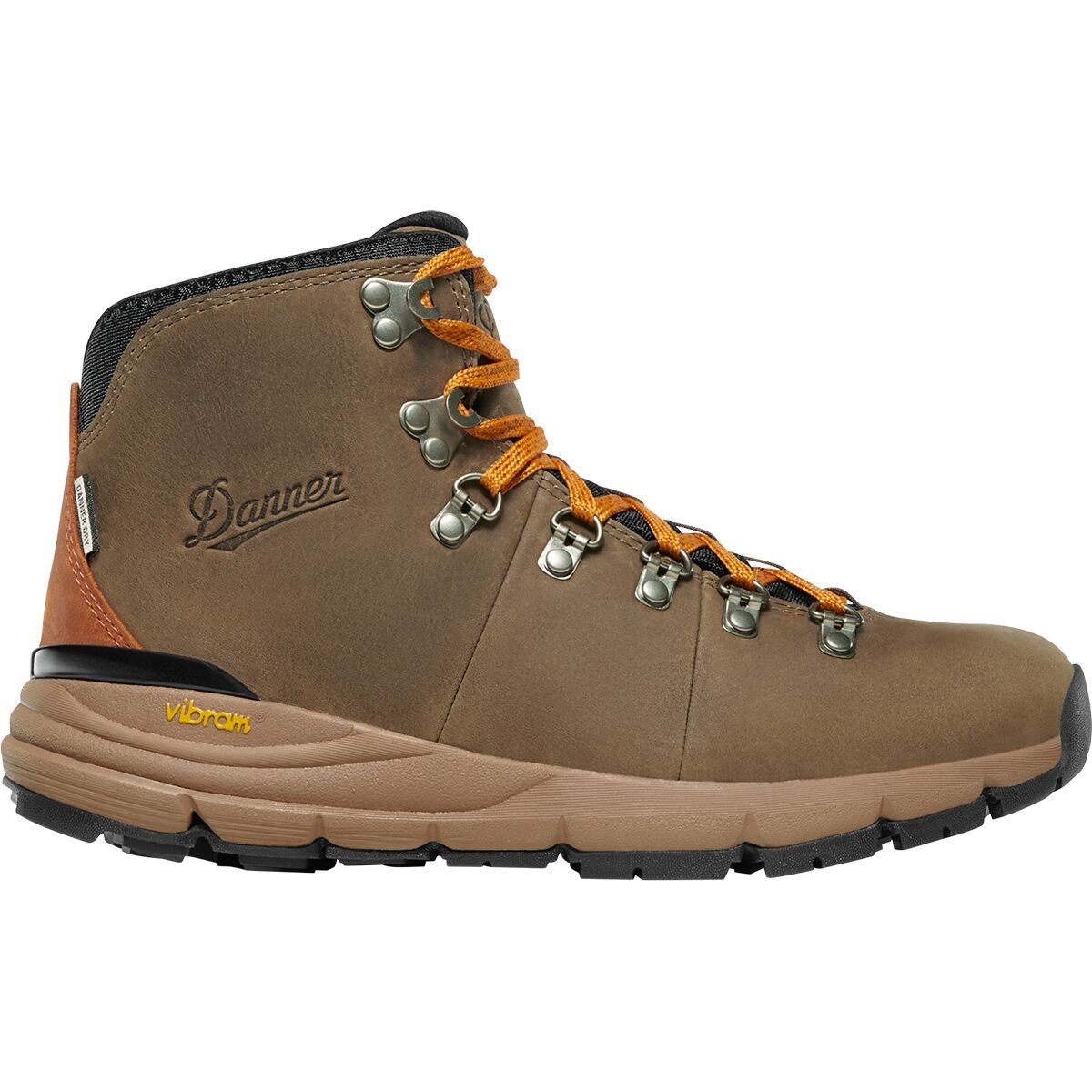 Image of Danner Mountain 600 Full Grain Leather Hiking Boot - Women's Chocolate Chip/Golden Oak, 6.5