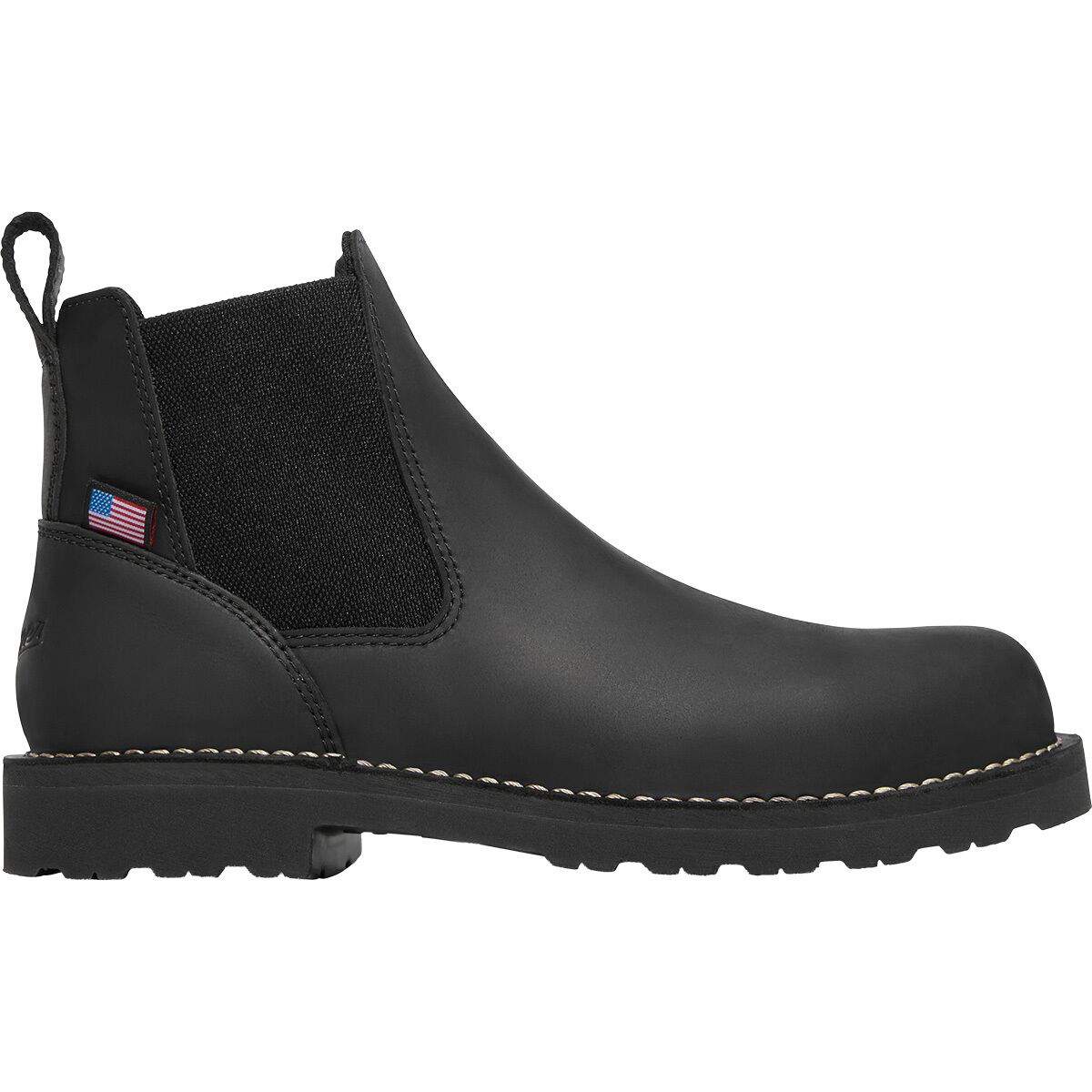 Image of Danner Bull Run Chelsea 6in Boot - Men's Black, 10.0