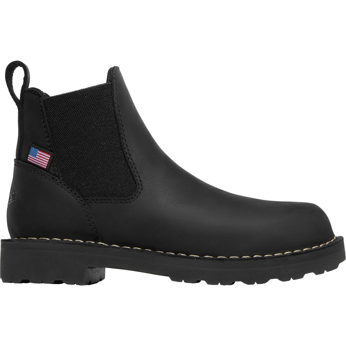 Image of Danner Bull Run Chelsea 5in Boot - Women's Black, 6.5
