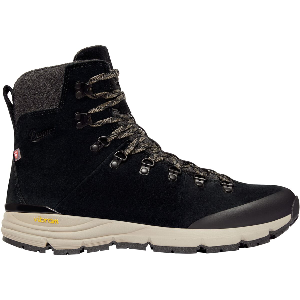 Image of Danner Arctic 600 Side-Zip Boot - Men's Black/Brown, 8.0