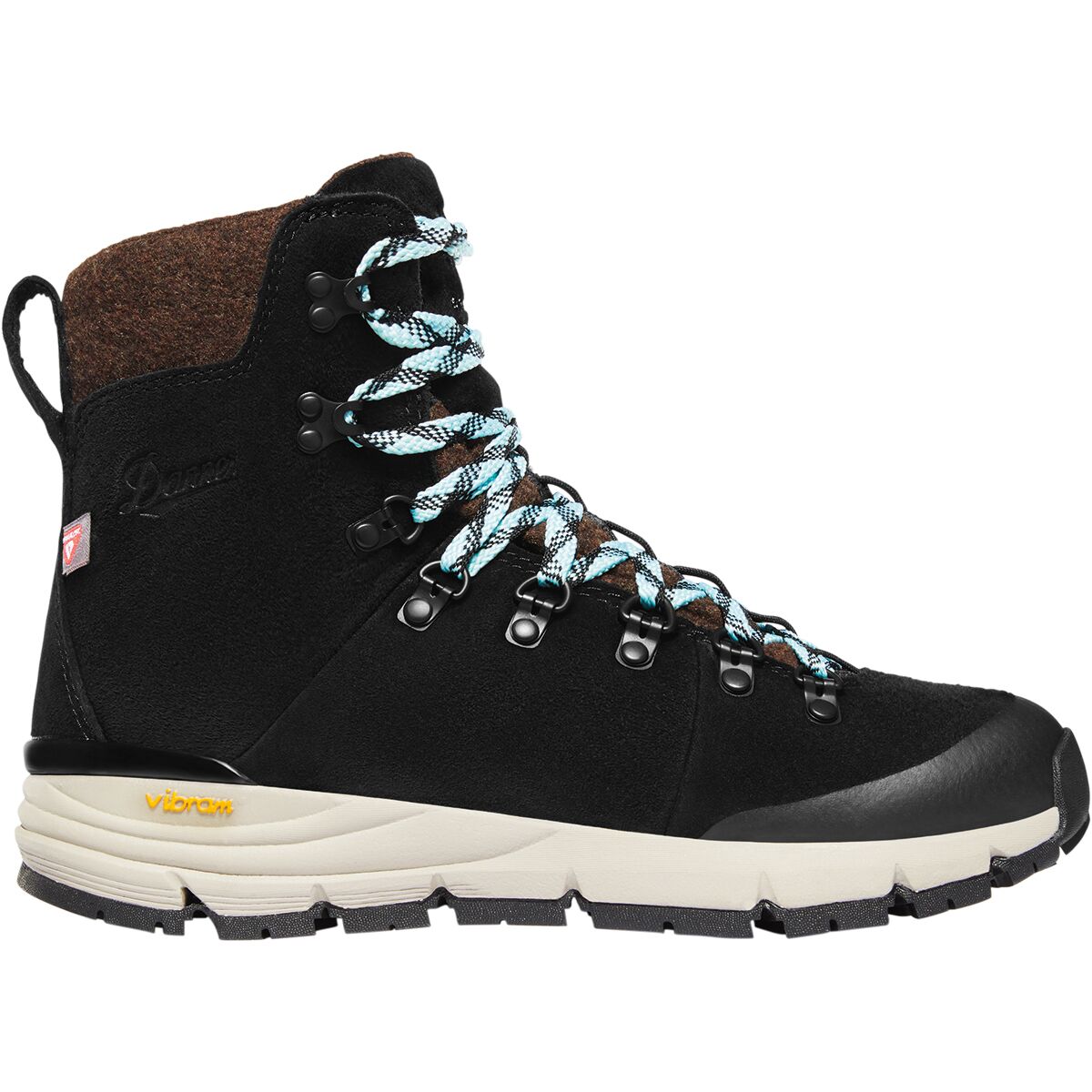 Image of Danner Arctic 600 Side-Zip Boot - Women's Black/Spark Blue, 6.5