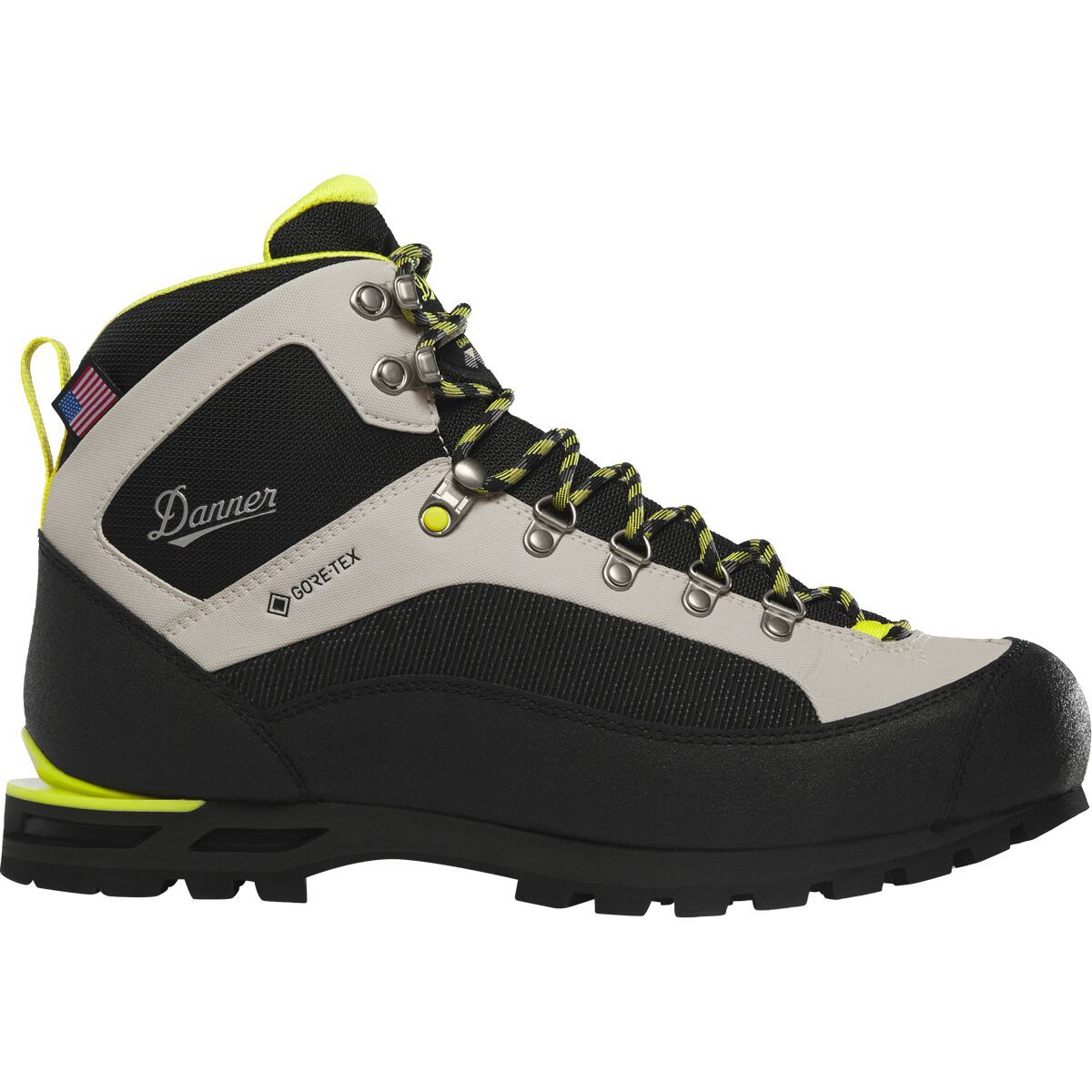 Image of Danner Crag Rat EVO Hiking Boot - Men's Ice/Yellow, 12.0