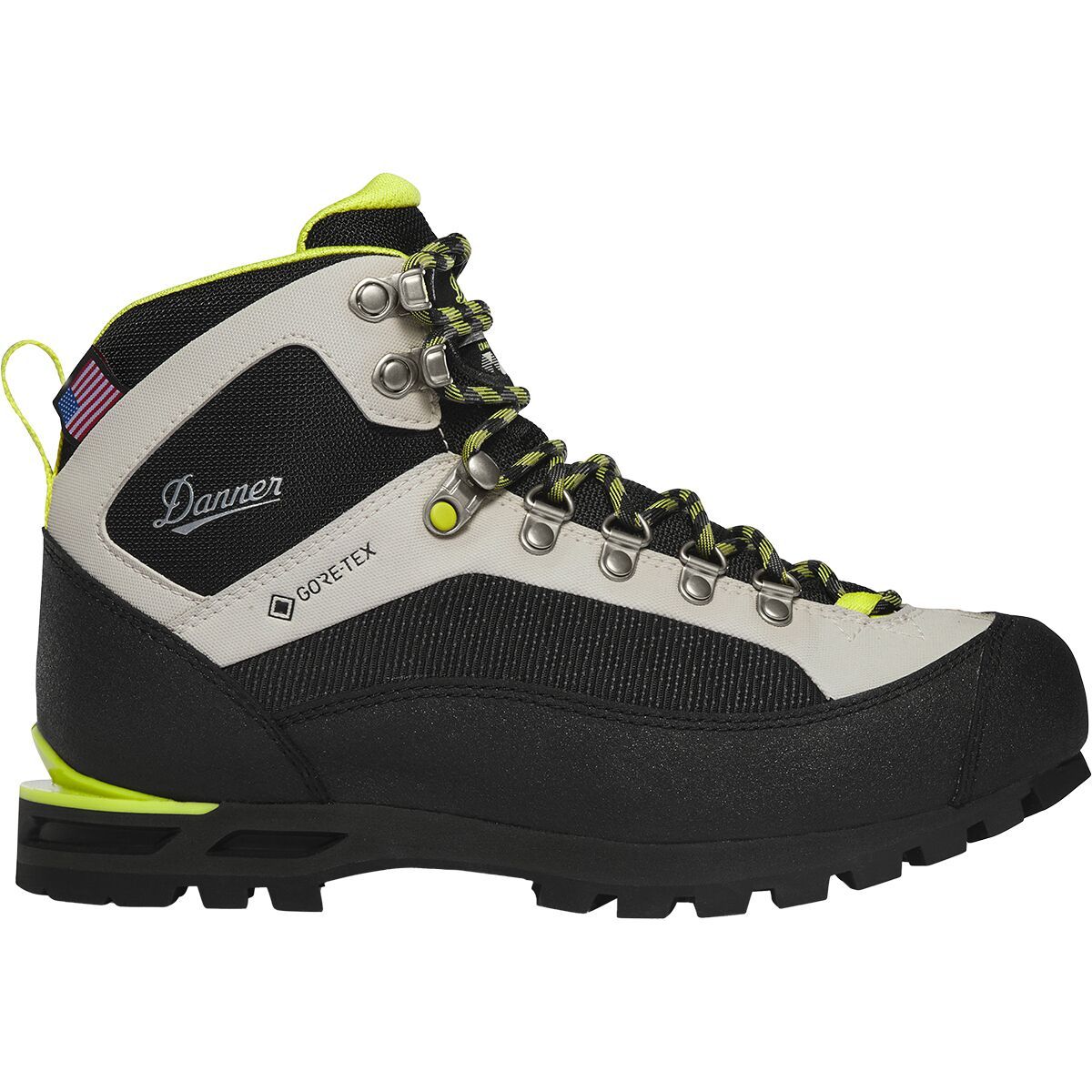Image of Danner Crag Rat EVO Hiking Boot - Women's ice/yellow, 6.0