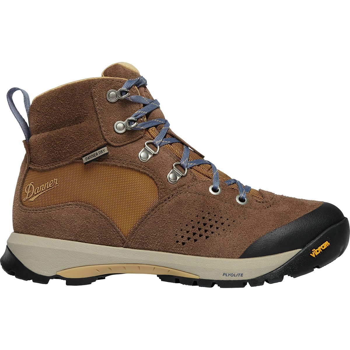 Image of Danner Inquire Mid 5in Hiking Boot - Women's Pinecone Brown/Prairie Sand, 8.5