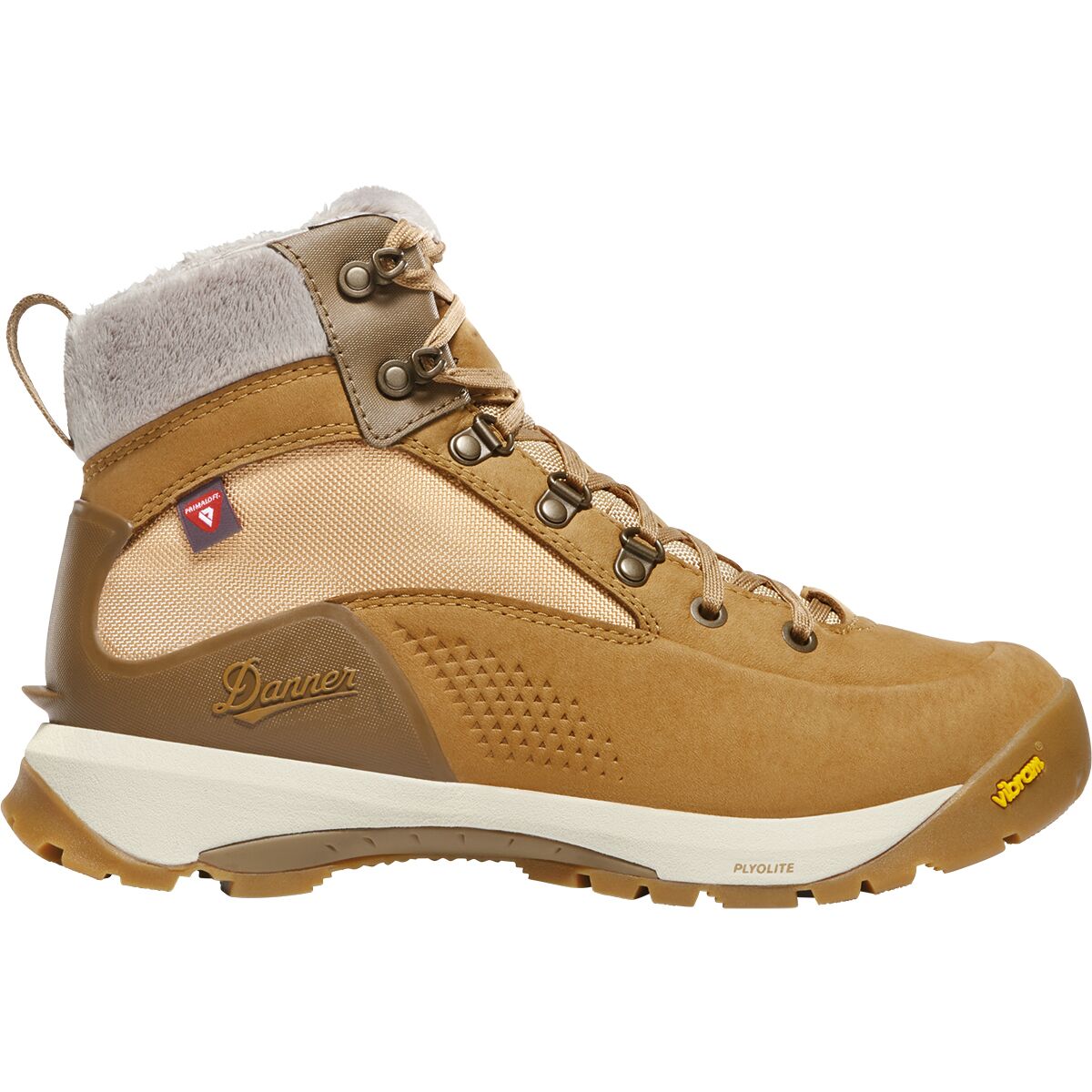 Image of Danner Inquire Mid 5in 200G Hiking Boot - Women's Bone Brown/Coyote, 9.5