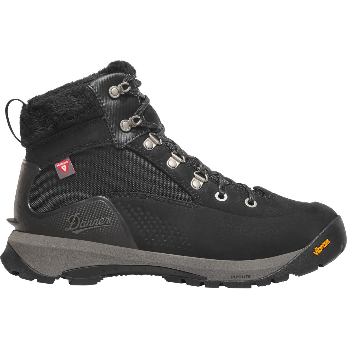 Image of Danner Inquire Mid 5in 200G Hiking Boot - Women's Jet Black, 9.0