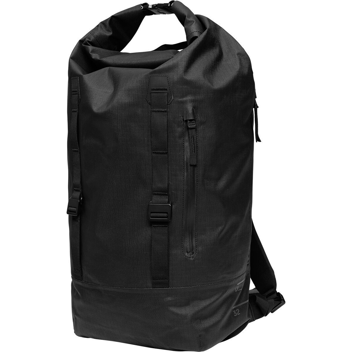 Image of Db Essential 32L Rolltop Backpack Black Out, One Size
