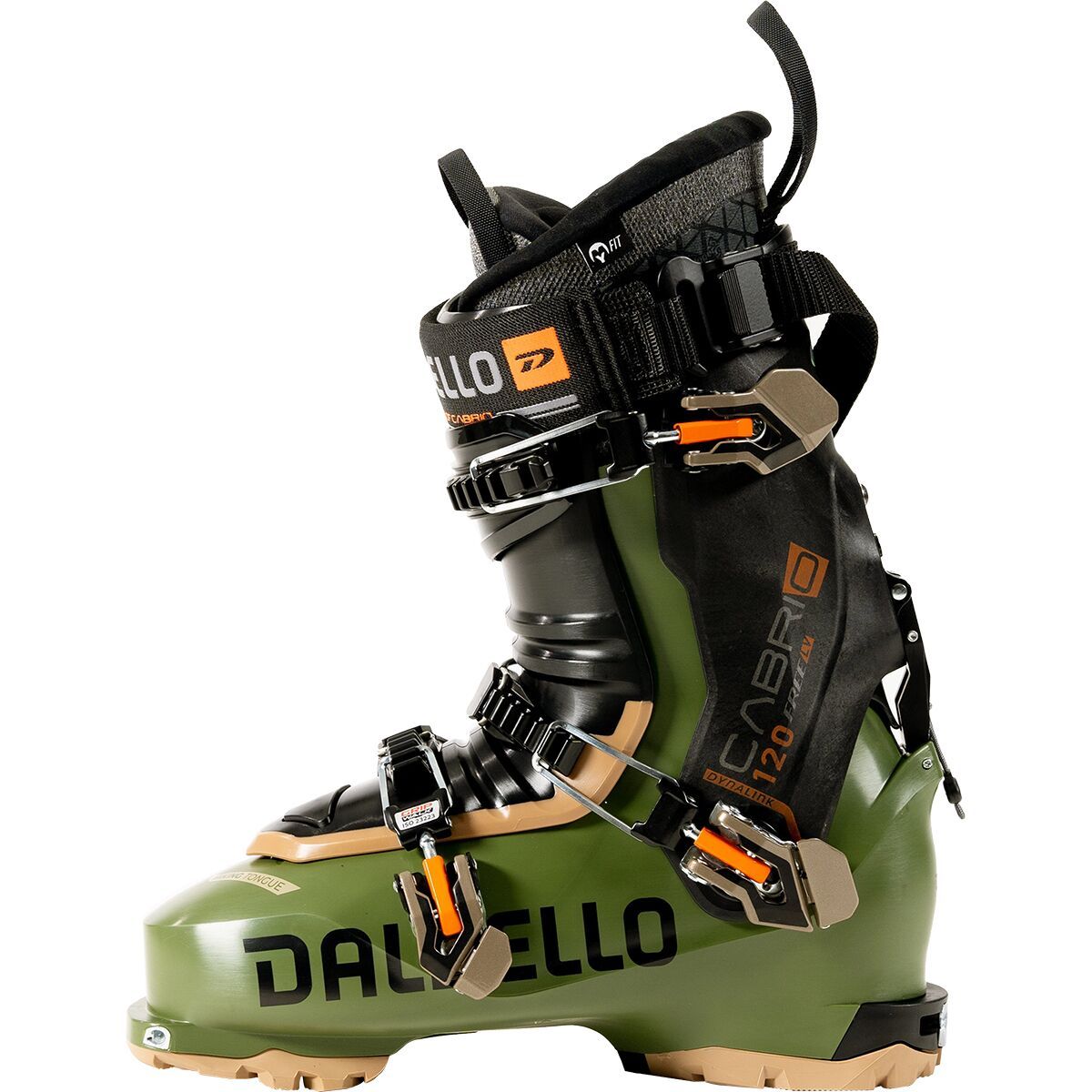 Dalbello Sports Cabrio Lv Free 120 Ski Boot - 2024 Moss Green/Black, 24.5