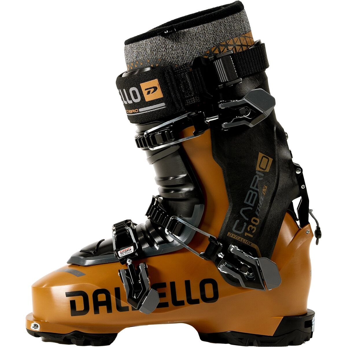 Dalbello Sports Cabrio LV Free 130 3D Wrap Ski Boot - 2024 Brown/Black, 27.5