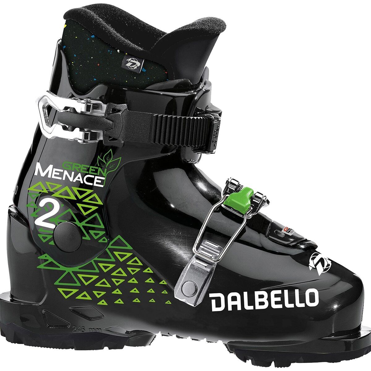 Dalbello Sports Green Menace 2.0 GW Ski Boot - 2024 - Kids' Black/Black, 19.5